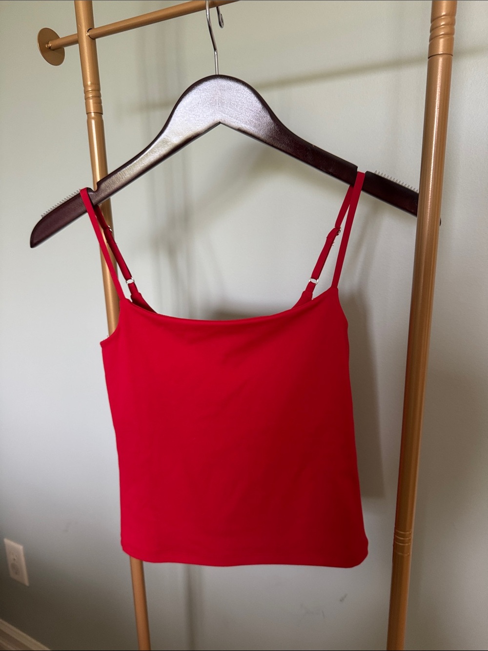 Abercrombie & Fitch Red Slim Camisole